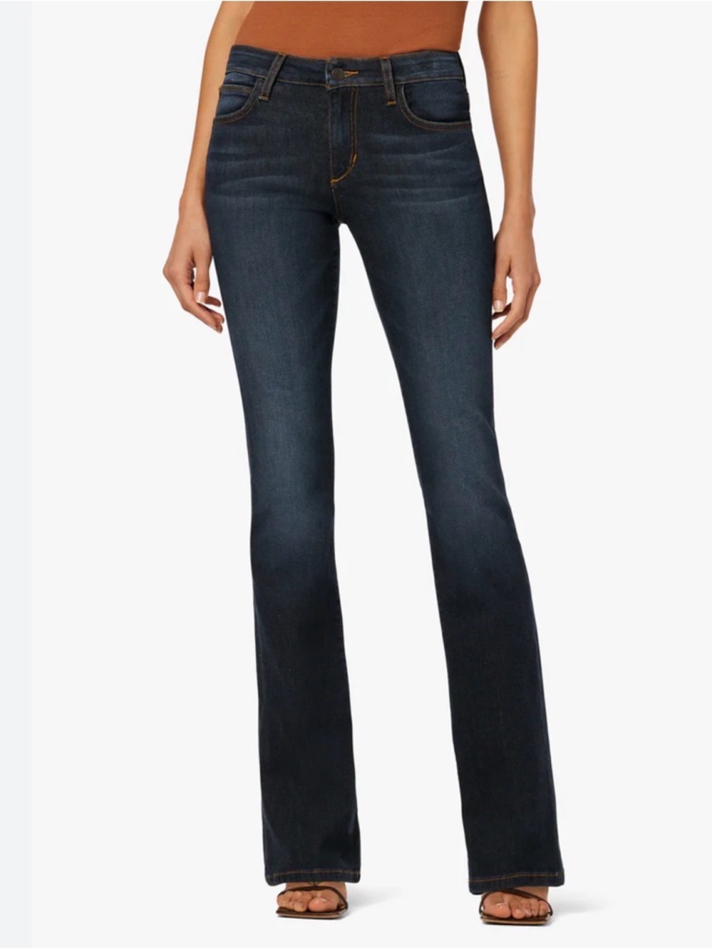 Joe’s Jeans Easy Slim Bootcut Dark Wash Stretch Denim Slim Flare Size 28